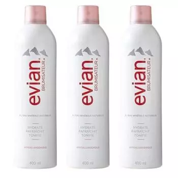 Evian Bloomisatoire 400 мл x 3 флакона набор лосьон [предмет]