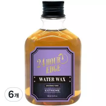 Evin Edge Grooming Tonic Water Wax Extreme, 6 упаковок, 160 мл, лучшие мужские средства для волос из Кореи