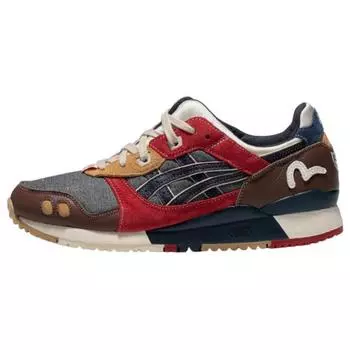 EVISU X Asics Gel Lyte 3 Красный Серый Коричневый