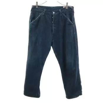 EVISUGENES Dormouse Straight denim pants w34 Button fly jeans, large size Men s Used