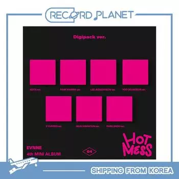 EVNNE - 4-й мини-альбом [HOT MESS] (ДИГИПАК Вер.) Random
