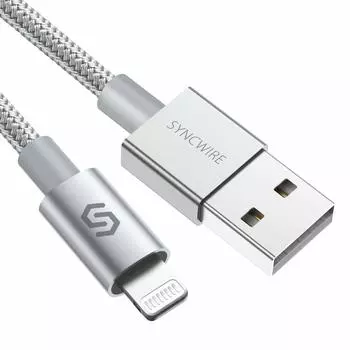 Evolution SYNCWIRE 2M iPhone Charging Cable MFi Certified Latest C89 Connector Ultra Durable Rapid Charging Lightning Cable Disconnection Prevention