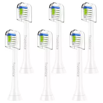 Evolution Trustnice Сменная щетка Mini Compact, совместимая с электрической зубной щеткой Philips Sonicare Сменная щетка Small, совместимая с