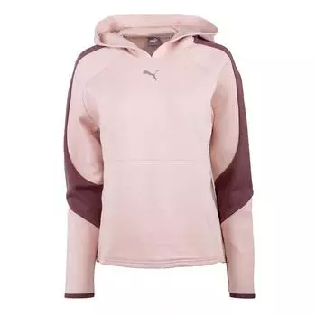 EVOSTRIPE Женская двухцветная толстовка PUMA XS розовый
