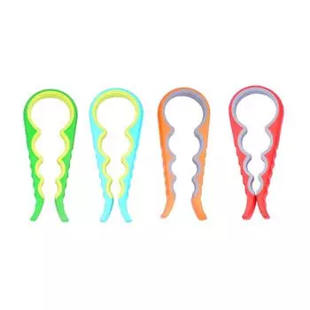 Evriholder Easitwist Easi Twist Multi Открывалка для банок Захват для крышки бутылки (Случайный цвет) 1pcs random