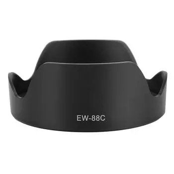 Пластиковая черная бленда объектива EW88C, крепление для камеры, подходит для объективов EF 2470mm F2.8 L II USM