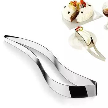 EW Baking Supplies Нержавеющая сталь Торторезка Изогнутый листообразный резак Форма для резки торта Stainless steel