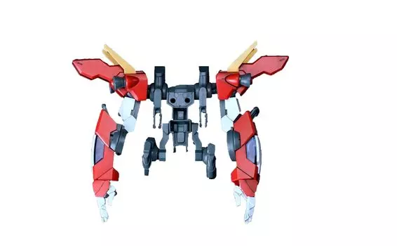 EW Demon Spirit HG RG Hand Equipment Kit Set Пластиковая модель без тела Красный 1/144 Tiger s