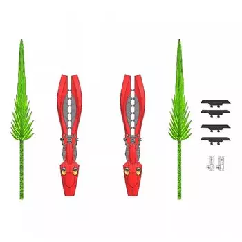 EW RG 1/144 Shabi Fukuoka Sa краб ножницы дальнего действия плавающий пистолет детали комплект красный