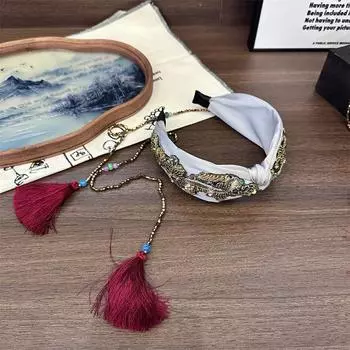 ew Роскошные Богемные Аксессуары для Волос Повязка на Голову Розовый Кристалл Бант Барочная Повязка на Голову Центральное Украшение для Головы для Женщин Свадьба