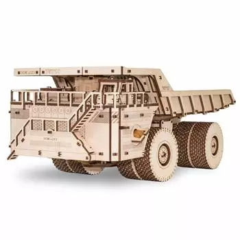 EWA БелАЗ 75710 Самосвал 3D Механическая Деревянная Арт Внедорожная модель/Эко