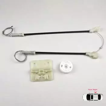 EWR463 Ремонтный комплект электрического стеклоподъемника задней правой двери для Land Rover Freelander MK1 L314 LN 1997-2006 3/5 двери CVH101200