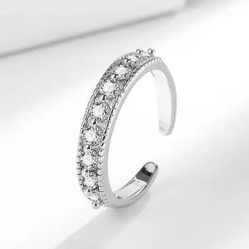 Европа, Америка, мода, простое и неувядающее нишевое кольцо с цыганской звездой и цирконием, женское кольцо, японские и корейские ювелирные изделия с кольцами.