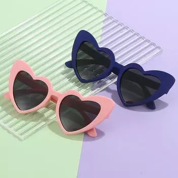 Европа и Америка, новые индивидуальные квадратные женские солнцезащитные очки Love в маленькой оправе, модные мужские и женские солнцезащитные очки