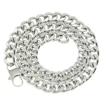 Европа и Соединенные Штаты, модная цепочка с холодными пейзажами, хипстерское индивидуальное ювелирное ожерелье из нержавеющей стали, 10 мм 10mm*50cm