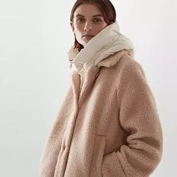 Европа и США Женская мода Одежда Аксессуары С капюшоном Ложный воротник Маленький жилет Плечи Ms. Воротник-нагрудник S чёрный