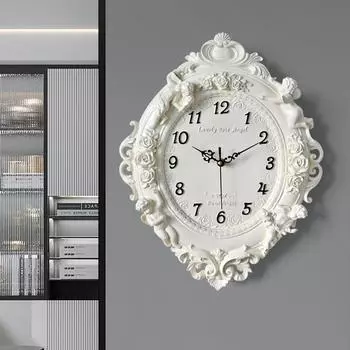 Европейская гостиная скандинавские настенные часы уникальные современные роскошные часы для домашнего декора винтажный дизайн антикварные Horloge Murale мебель