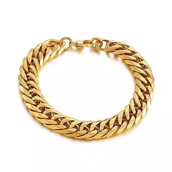 Европейская и американская индивидуальность, властный хип-хоп, зашифрованная цепочка с плугом, мужской браслет, ожерелье