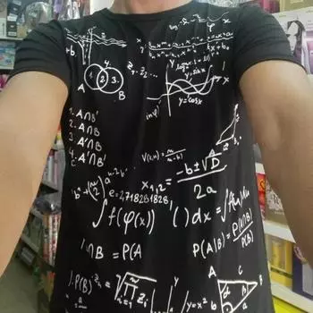 Европейская и американская летняя мужская футболка с короткими рукавами и круглым вырезом с принтом Y2K M белый