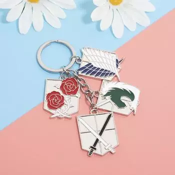 Европейская и американская мода брелок школьная сумка логотип кулон ожерелье C1824-1