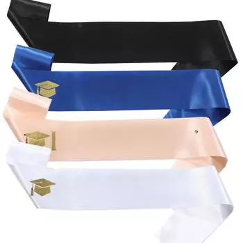 Европейская и американская мода выпускной пояс с бретелями - аксессуар для вечеринки «Я закончил» One Size