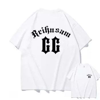 Европейская и американская модная новая летняя мужская футболка большого размера из чистого хлопка с буквенным принтом, женские футболки высокого качества, модная винтажная футболка унисекс S чёрный