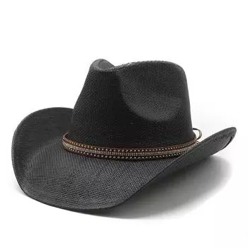 Европейская и американская уличная фотография Этническая шляпа в виде головы быка Весенние и летние мужские и женские шляпы Ковбойские шляпы в стиле вестерн M56-58cm хаки