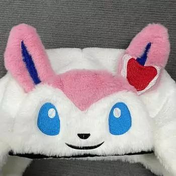 Европейская и американская Y2K осень и зима симпатичная защита ушей теплая лыжная противохолодная плюшевая шапка OneSize синий