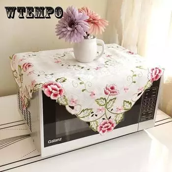 Европейская микроволновая печь Крышка Мода Крышка полотенцесушитель Крышка Пылезащитная крышка Ткань Крышка Полотенце Занавеска