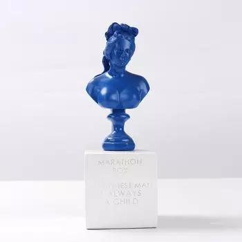 Европейская мини-скульптура богини, персонаж эпохи скандинавского возрождения, аватар для рабочего стола, небольшие украшения, креативное украшение для дома