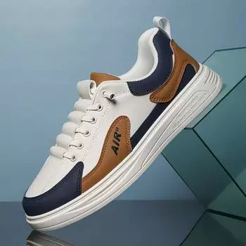 Европейская модная мужская обувь, повседневная спортивная обувь из кожи, трендовая нескользящая мужская обувь из кожи для сноуборда 39