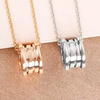 Европейская новая мода универсальное ожерелье с пружинным кольцом из стерлингового серебра S925 для мужчин и женщин, роскошные подарки для пар 45cm