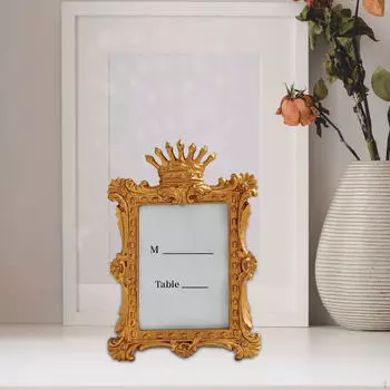 Европейская рамка для картины, фотовыставка, настольная декоративная галерея, художественная роскошная рамка, орнамент