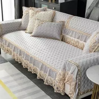 Европейская универсальная диванная подушка Four Seasons, нескользящая тканевая кожаная подушка для дивана, подушка для полотенец 70*70