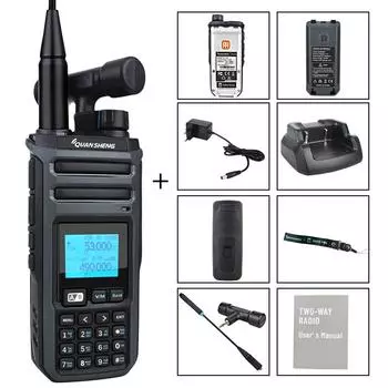 (Европейская вилка) 10 Вт Двухдиапазонная рация AM FM SSB