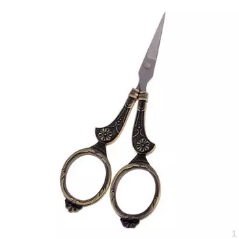 Европейская винтажная цветочная швейная бронза из нержавеющей стали