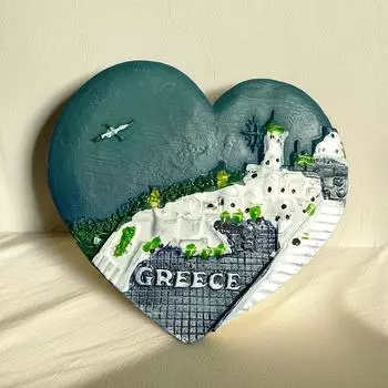 Европейские греческие магниты на холодильник наклейки на холодильник магнитные наклейки наклейки на холодильник из смолы туристические достопримечательности сувениры