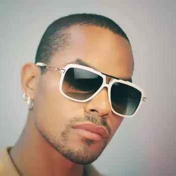 Европейские и американские модные металлические солнцезащитные очки для мужчин для бизнеса и отдыха с солнцезащитными очками в круглой оправе для вождения с солнцезащитными козырьками