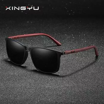 Европейские и американские модные мужские и женские красочные поляризованные солнцезащитные очки для отдыха и спорта