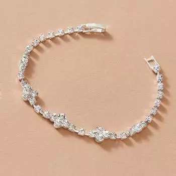 Европейские и американские модные преувеличенные браслеты, полные бриллиантов и стразов, свадебные аксессуары