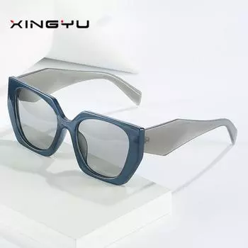 Европейские и американские мужские и женские модные поляризационные солнцезащитные очки для отдыха 1#