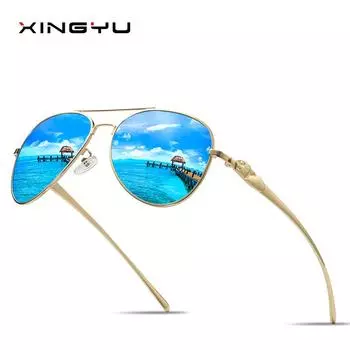 Европейские и американские мужские и женские модные красочные поляризованные солнцезащитные очки для вождения чёрный