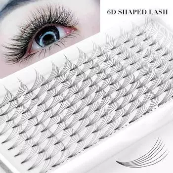 Европейские и американские одиночные кластерные ресницы из куриных когтей, привитые накладные ресницы, оптовая продажа, 120 кластеров, вьющиеся D curve 0.07 10MM