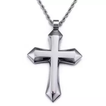 Европейские и американские персонализированные мужские ожерелья и подвески из титановой стали