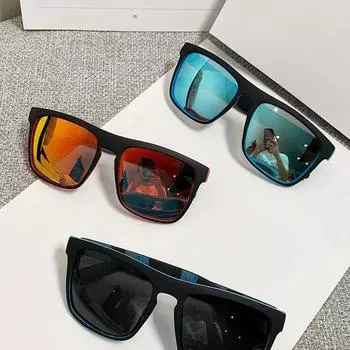 Европейские и американские поляризованные солнцезащитные очки, спортивные солнцезащитные очки для велоспорта, устойчивые к ультрафиолетовому излучению, солнцезащитные очки для вождения для мужчин