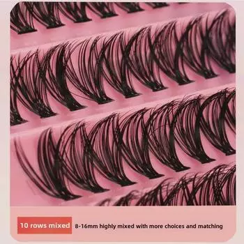 Европейские и американские сегментированные 304080P густые накладные ресницы