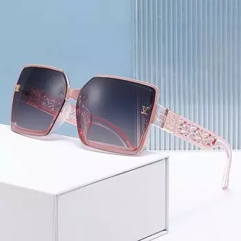 Европейские и американские солнцезащитные очки в квадратной оправе для женщин высокого класса – Trendy Sunshade Eyewear
