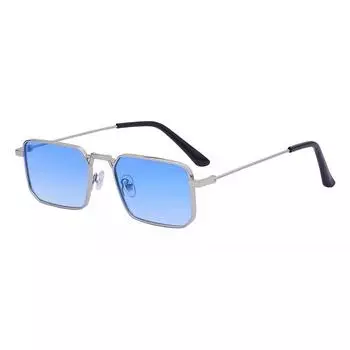 Европейские и американские стимпанк солнцезащитные очки в квадратной металлической оправе – Мужские и женские модные солнцезащитные очки