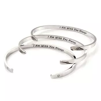 Европейские и американские светлые буквы из титановой стали, вдохновляющие украшения из титановой стали 6.5cm