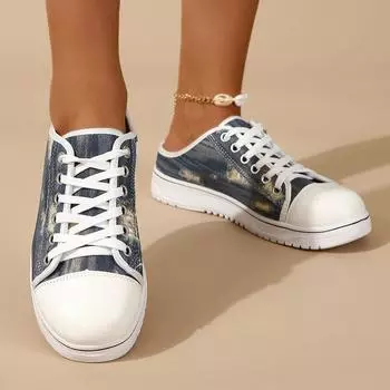 Европейские и американские тапочки большого размера с цветовым сочетанием, лето 2024, новые модные женские тапочки с круглым носком и ремешком спереди на толстой подошве 35 чёрный